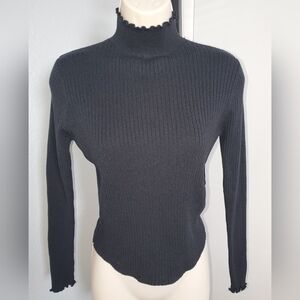 Cotton On Rib Knit Mockneck Top